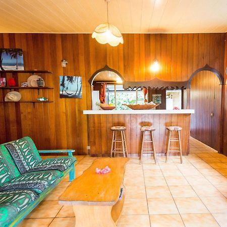 Pension Te Miti - Plage-Beach 200M - Mahana Parc & Vaiava Beach Pk18 - B&B Chambres Ou Dortoir Punaauia  Dış mekan fotoğraf