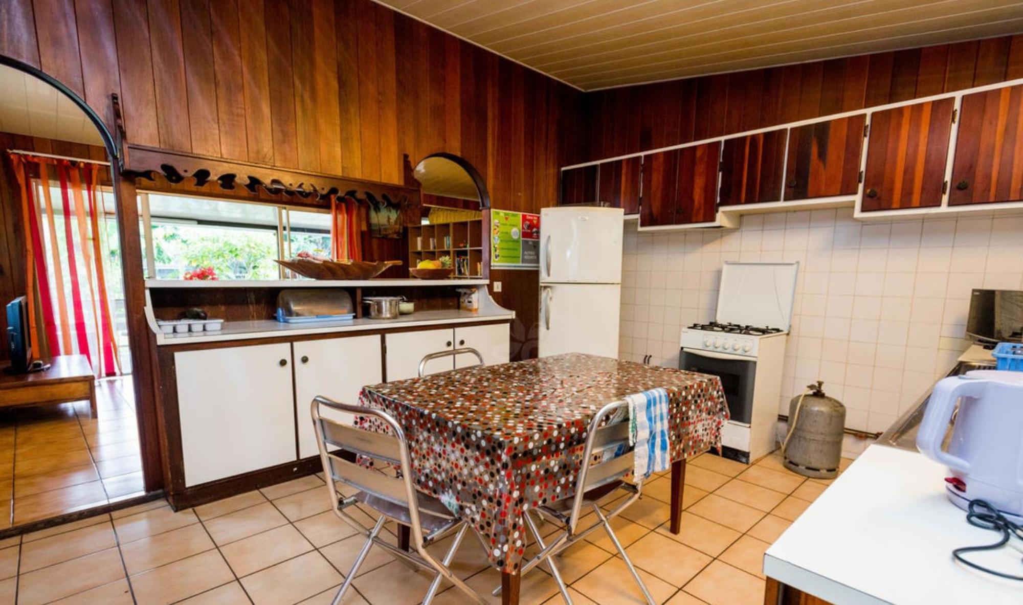 Pension Te Miti - Plage-Beach 200M - Mahana Parc & Vaiava Beach Pk18 - B&B Chambres Ou Dortoir Punaauia  Dış mekan fotoğraf