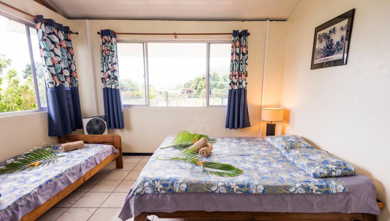 Pension Te Miti - Plage-Beach 200M - Mahana Parc & Vaiava Beach Pk18 - B&B Chambres Ou Dortoir Punaauia  Dış mekan fotoğraf