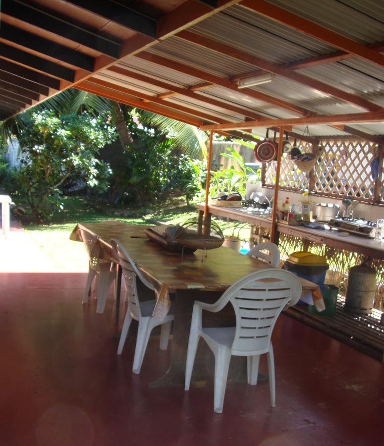 Pension Te Miti - Plage-Beach 200M - Mahana Parc & Vaiava Beach Pk18 - B&B Chambres Ou Dortoir Punaauia  Dış mekan fotoğraf